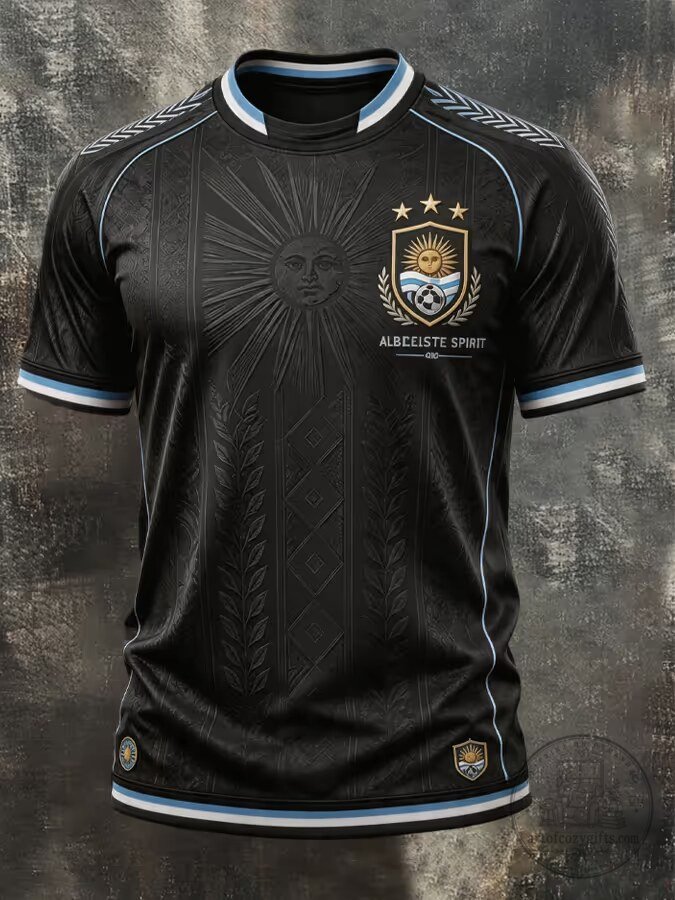 Argentina National Football Team Black Edition Soccer Jersey