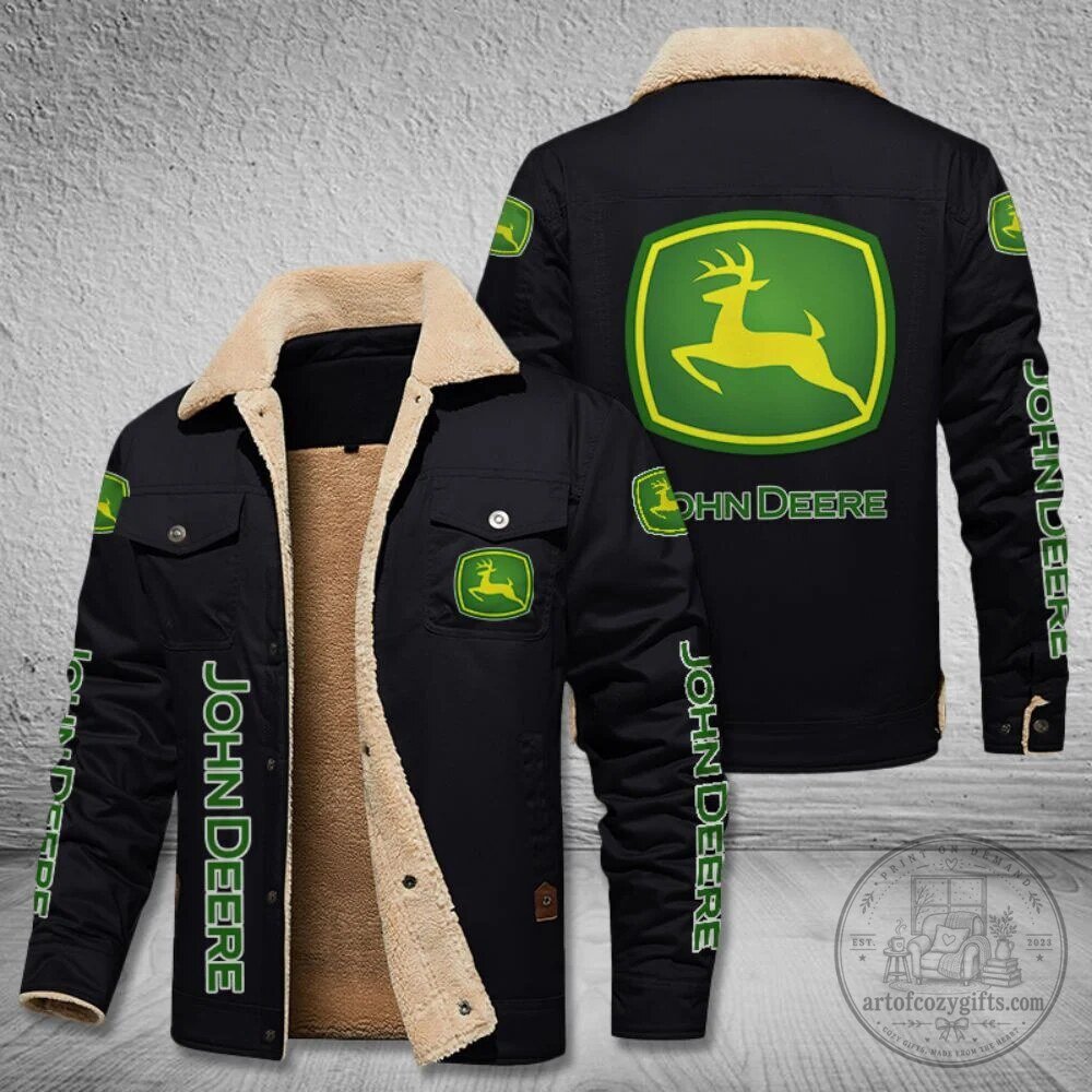 John Deere RC Logo Sherpa Lined Winter Jacket