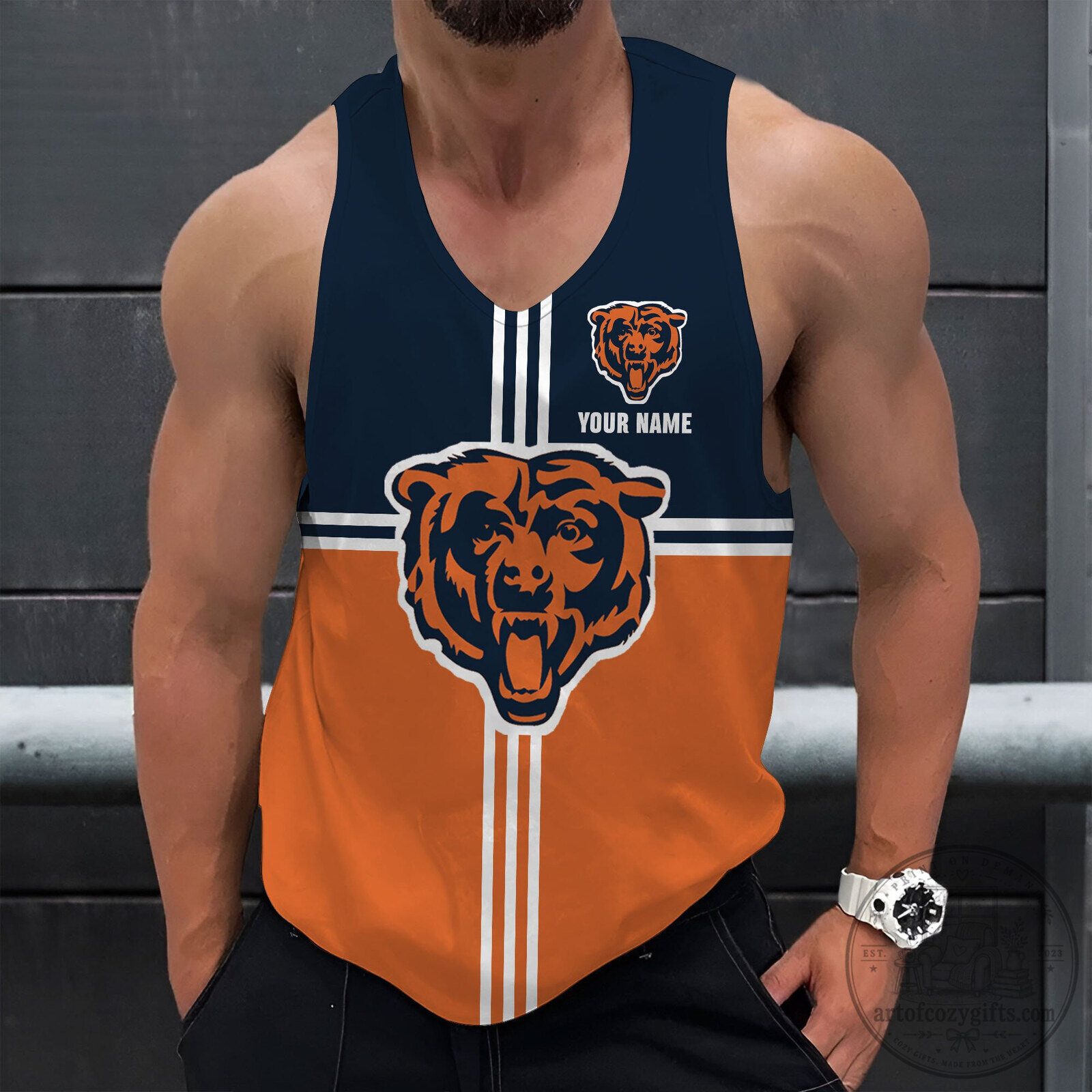Chicago Bears NFL Teams Tank Top Shirt for Men and Women