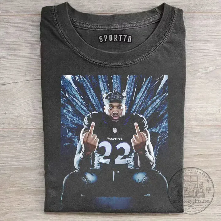 Derrick Henry King Henry Baltimore Ravens Football T-Shirt