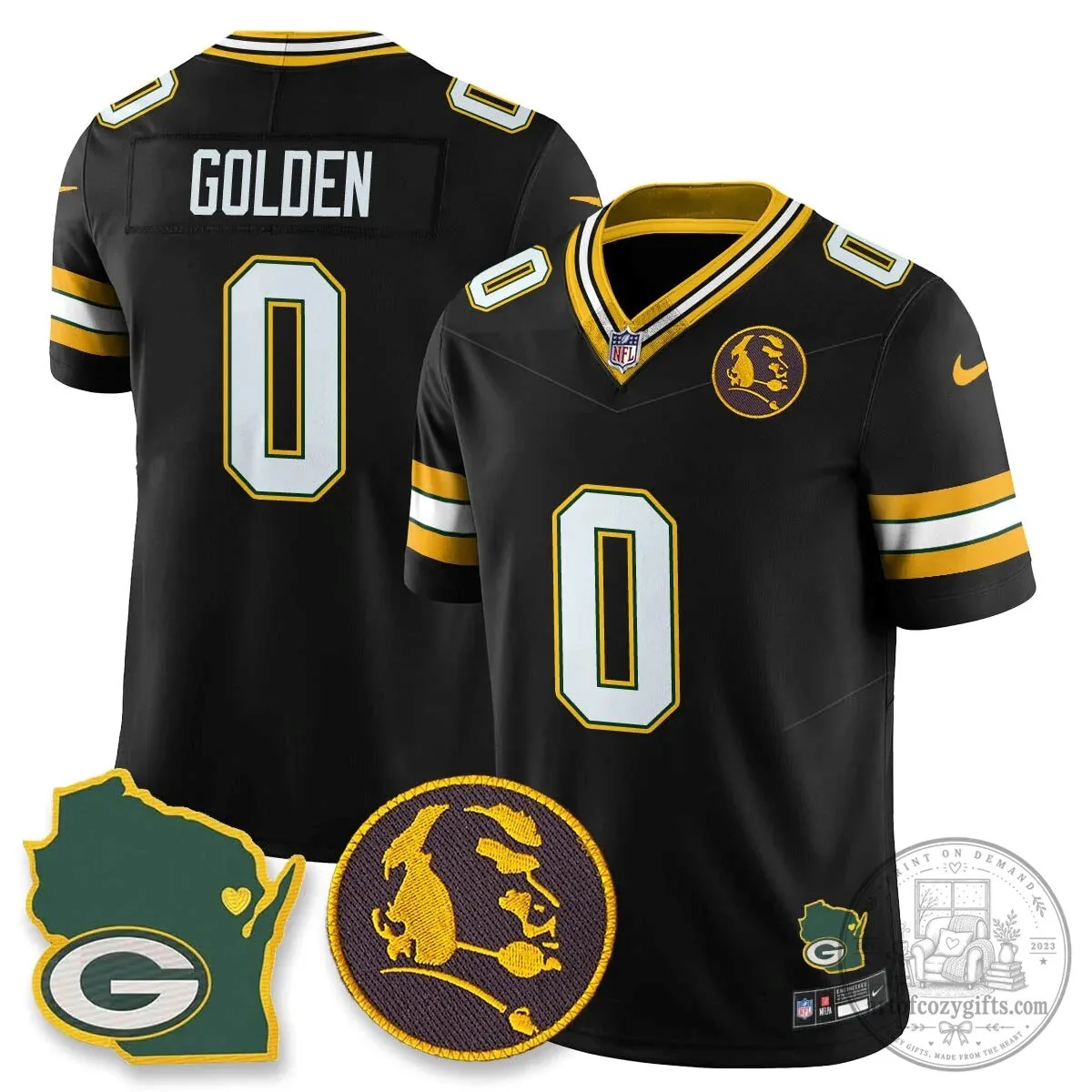 Jordan Love Stitched Football Jersey - Green Bay Packers by John Madden 73 Jordan Love Stitched Football Jersey - Green Bay Packers by John Madden