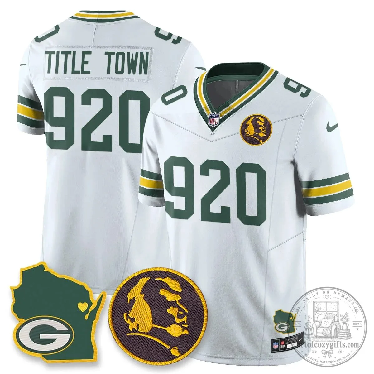 Jordan Love Stitched Football Jersey - Green Bay Packers by John Madden 82 Jordan Love Stitched Football Jersey - Green Bay Packers by John Madden