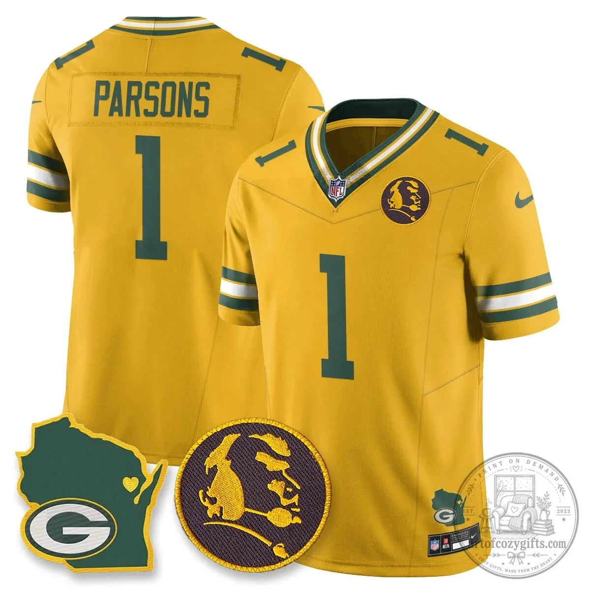 Jordan Love Stitched Football Jersey - Green Bay Packers by John Madden 84 Jordan Love Stitched Football Jersey - Green Bay Packers by John Madden