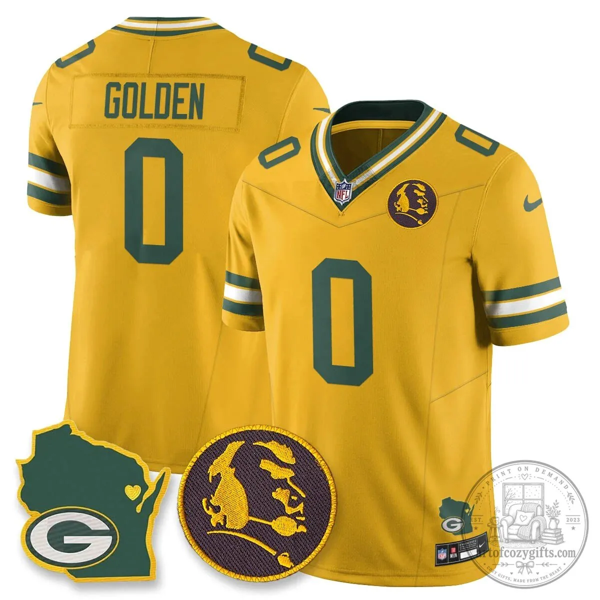 Jordan Love Stitched Football Jersey - Green Bay Packers by John Madden 87 Jordan Love Stitched Football Jersey - Green Bay Packers by John Madden
