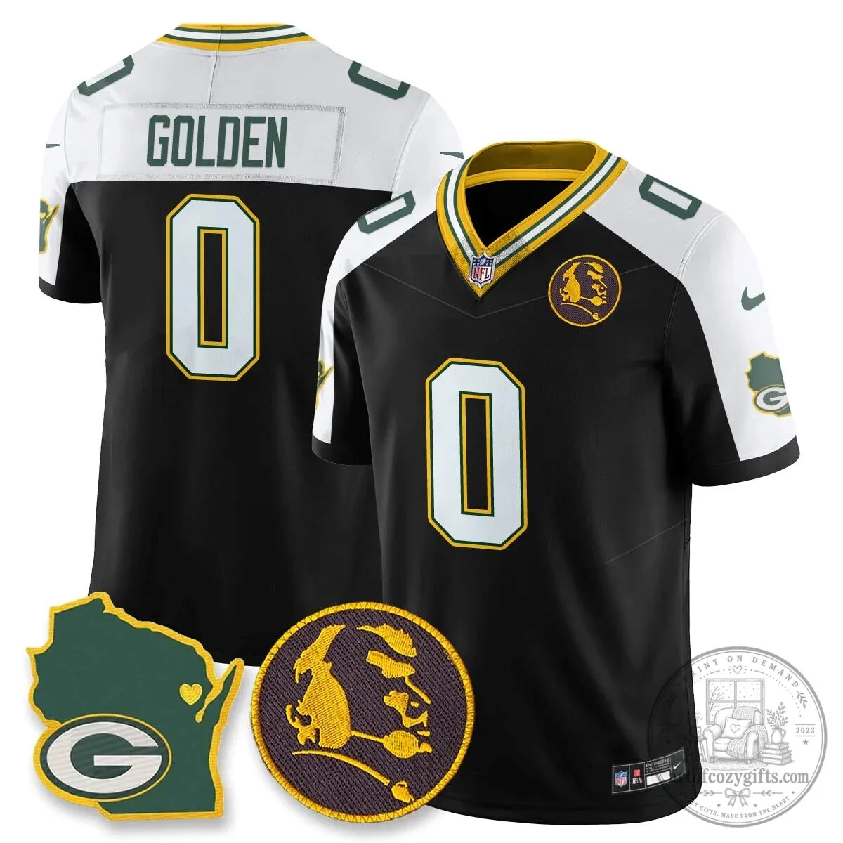 Jordan Love Stitched Football Jersey - Green Bay Packers by John Madden 90 Jordan Love Stitched Football Jersey - Green Bay Packers by John Madden