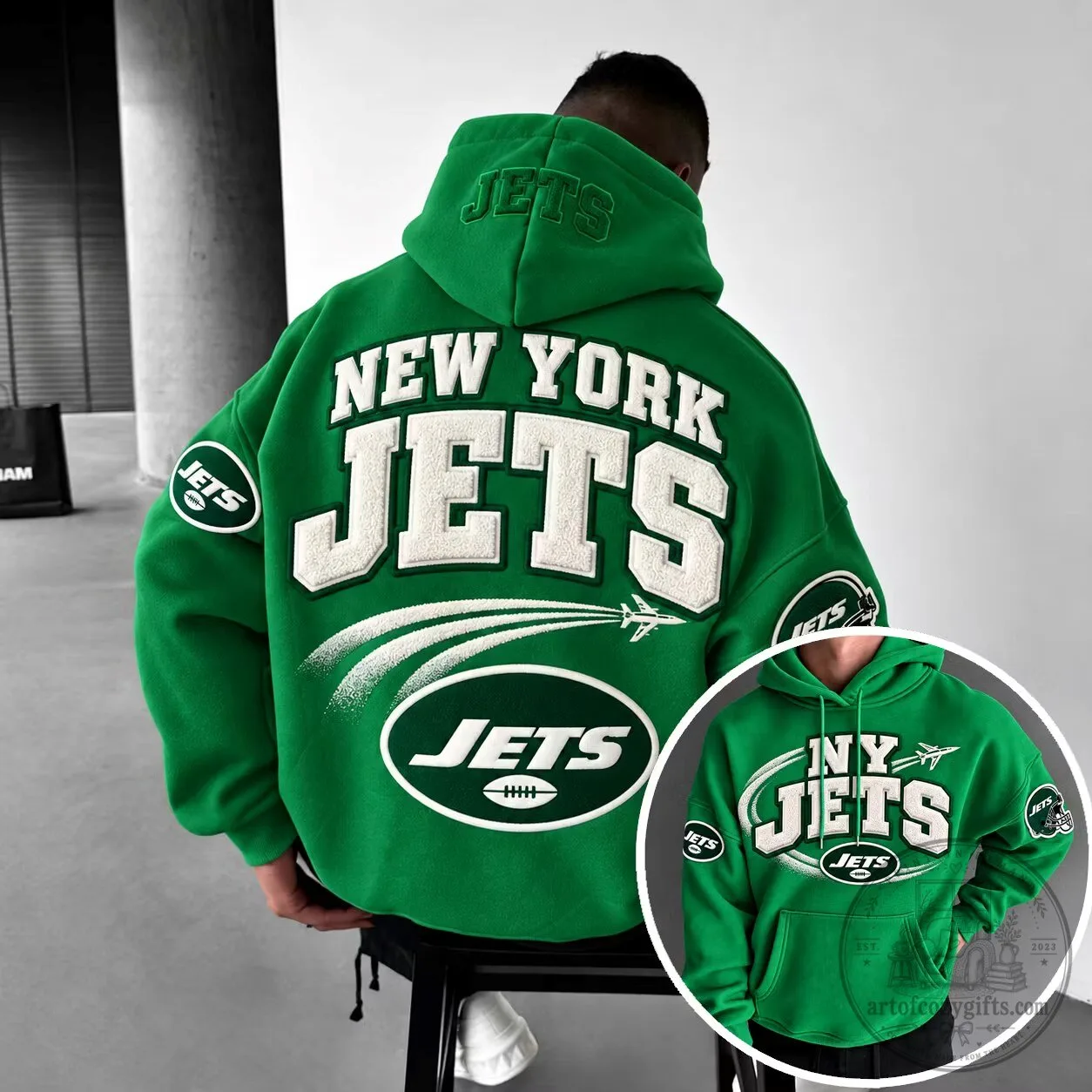 New York Jets American Football Team Green Hoodie