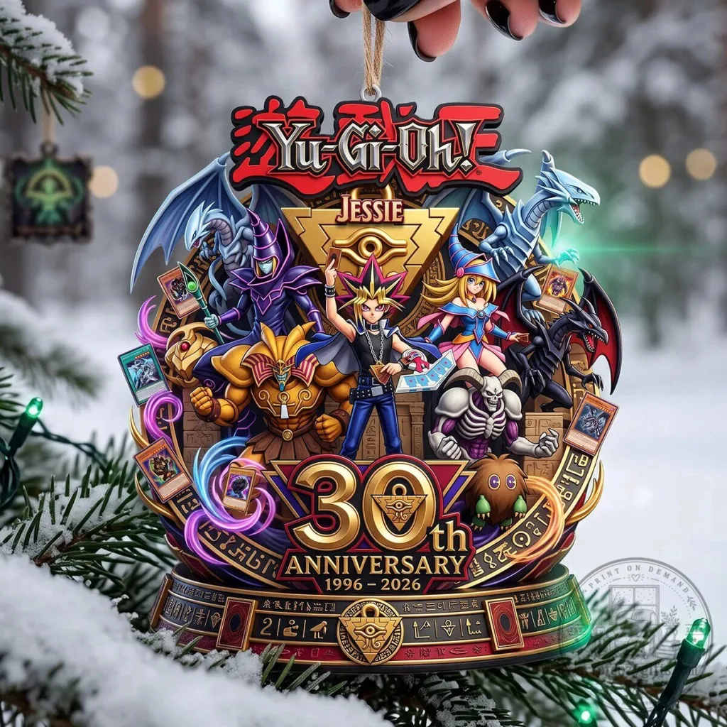 Yu-Gi-Oh! 30th Anniversary Christmas Tree Ornament Yu-Gi-Oh! 30th Anniversary Christmas Tree Ornament