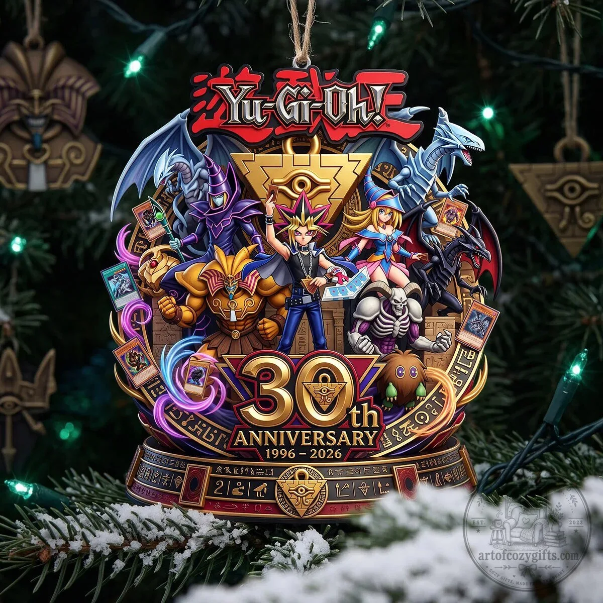 Yu-Gi-Oh! 30th Anniversary Christmas Tree Ornament 6 Yu-Gi-Oh! 30th Anniversary Christmas Tree Ornament