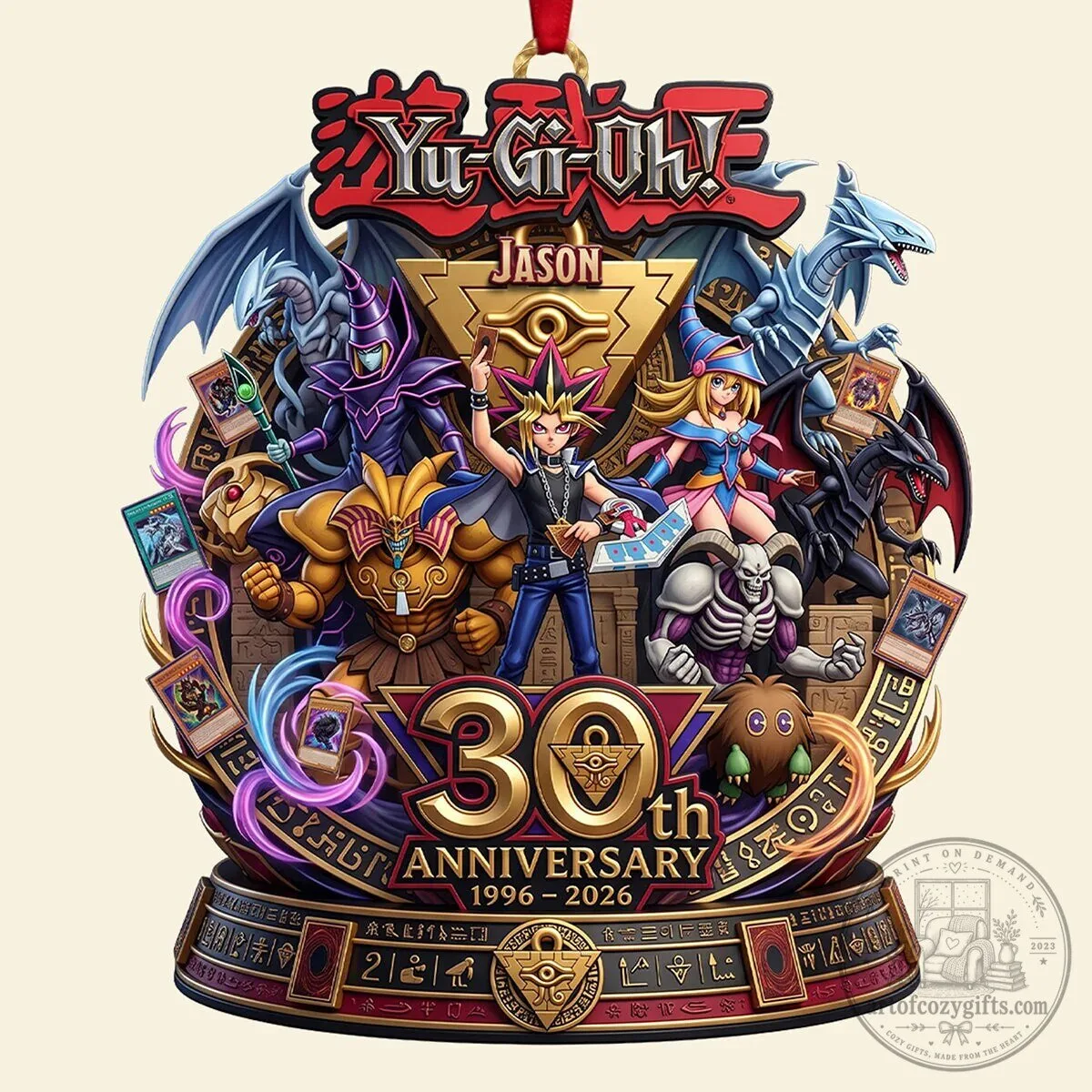 Yu-Gi-Oh! 30th Anniversary Christmas Tree Ornament 7 Yu-Gi-Oh! 30th Anniversary Christmas Tree Ornament