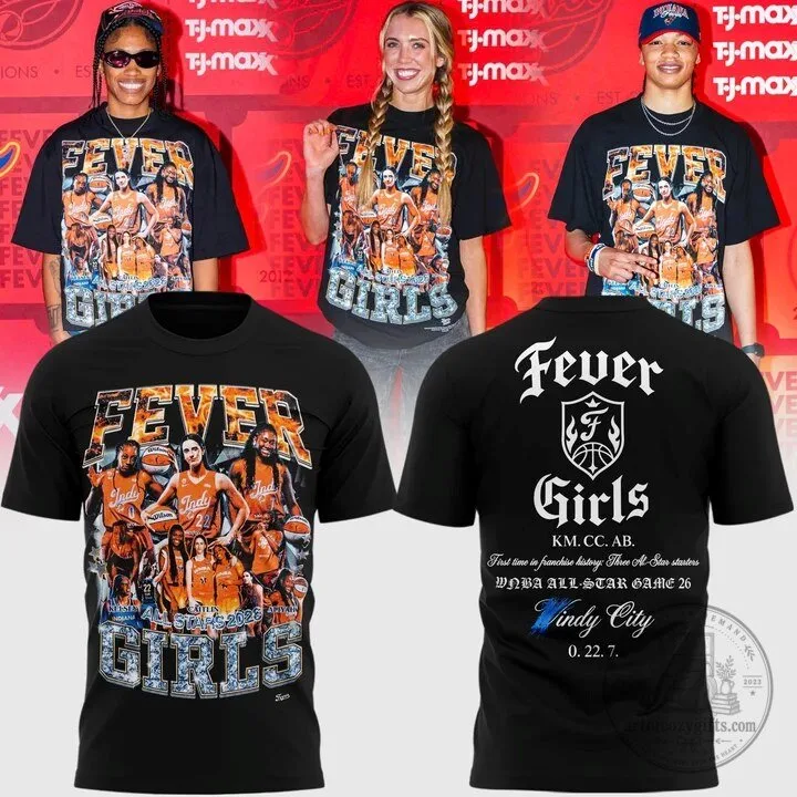 Indiana Fever All Stars 2026 Girls T-Shirt