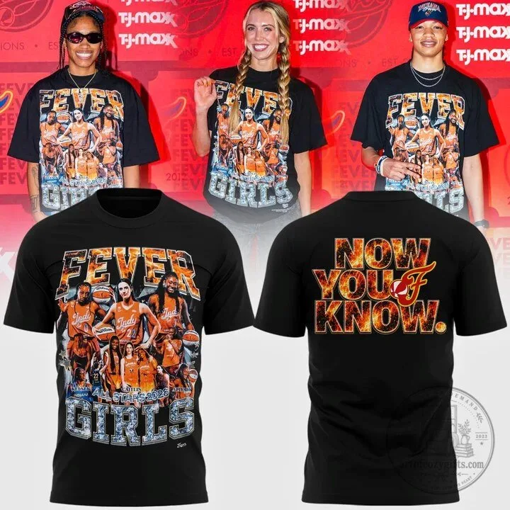 Fan T-Shirt for the 2026 All Stars Basketball Team of Indiana Fever Girls