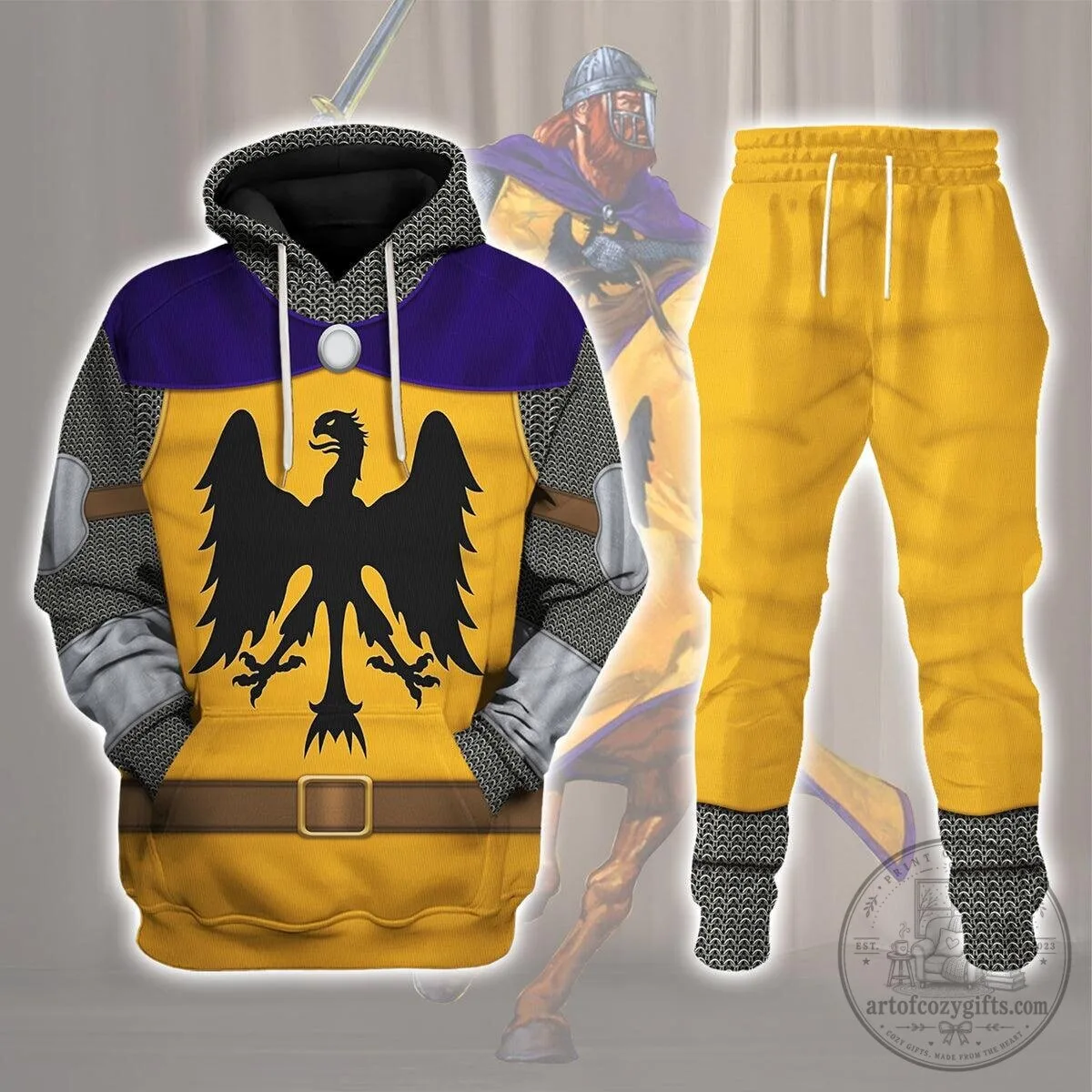 Holy Roman Empire Knight Costume Hoodie