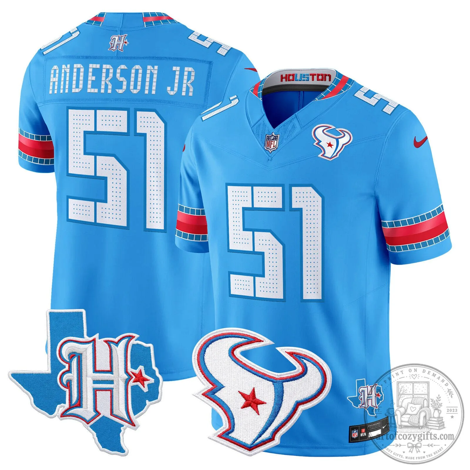 Houston Texans Will Anderson Jr. 2026 Vapor Limited Edition Football Jersey