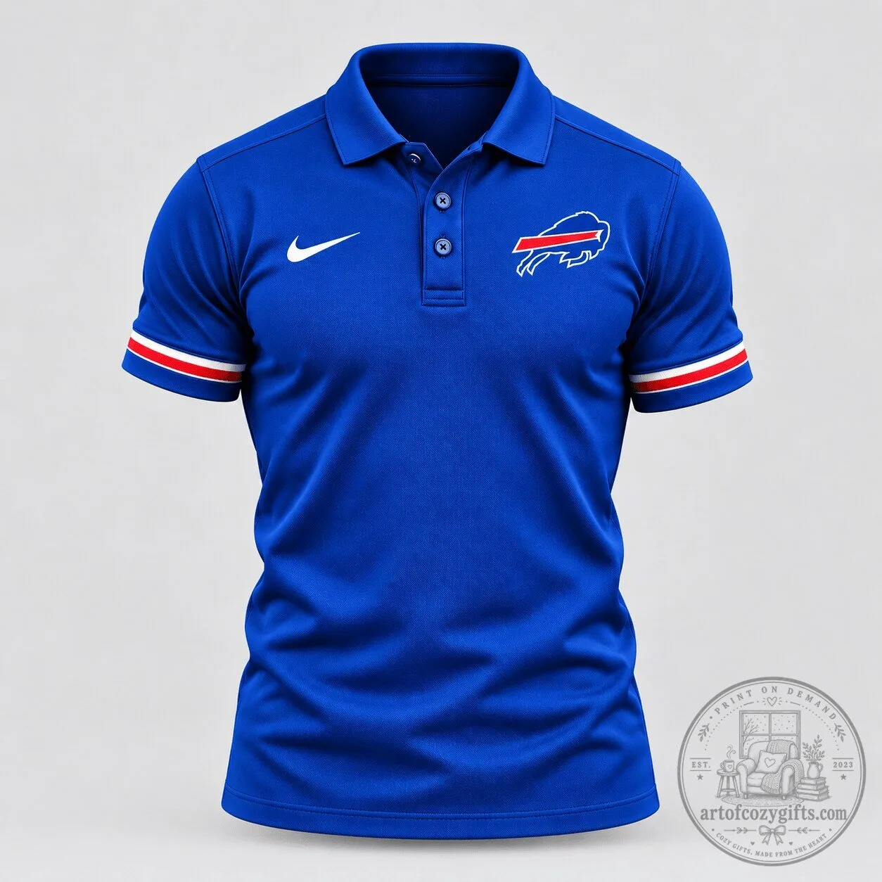Buffalo Bills Nike Logo Men's Performance Polo Shirt
