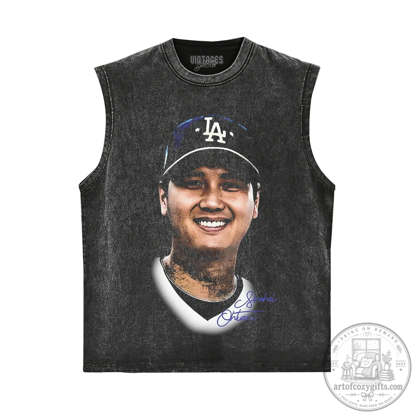 Shohei Ohtani Los Angeles Dodgers Baseball Player Tank Top