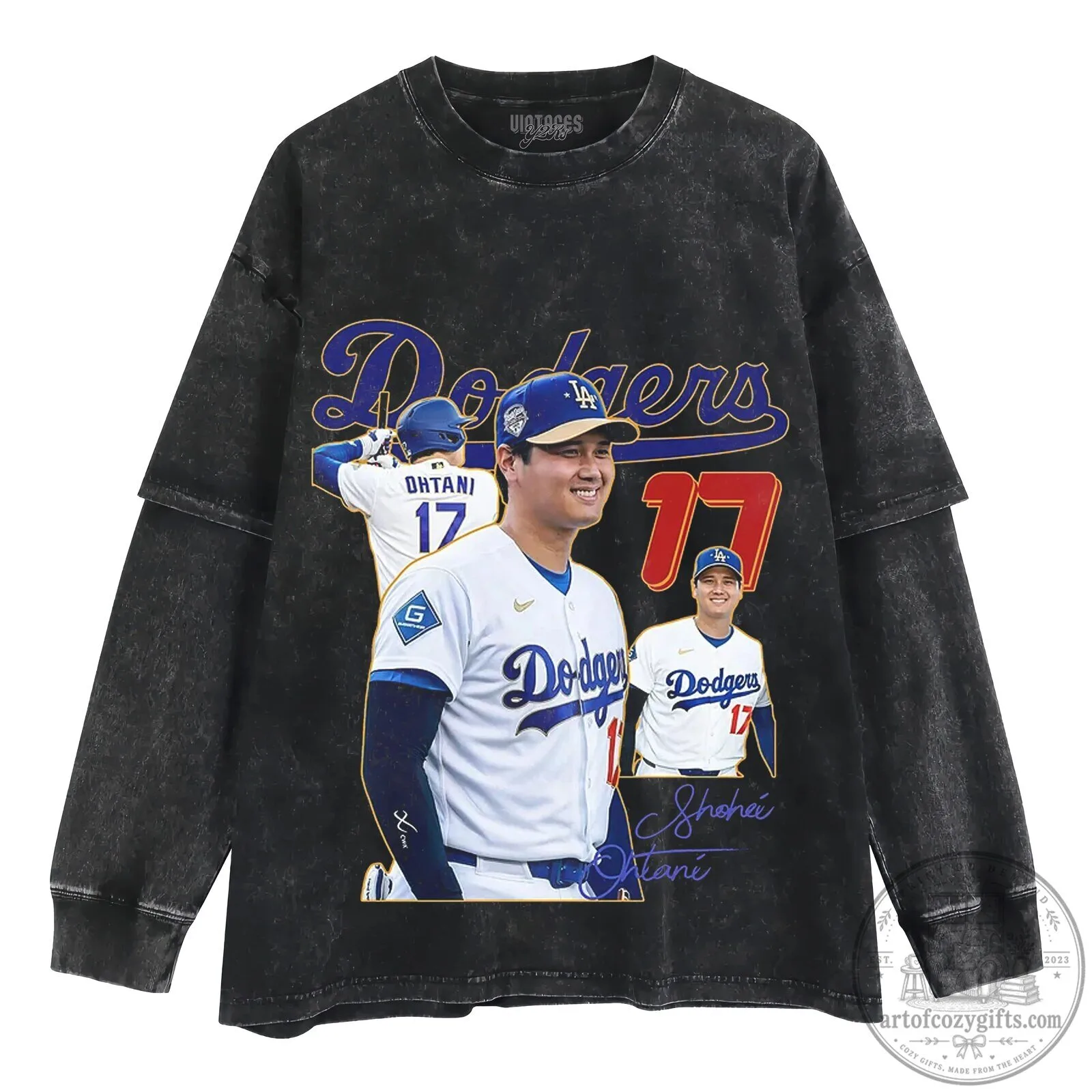Los Angeles Dodgers Graphic T-Shirt featuring Shohei Ohtani Baseball Design 13 Los Angeles Dodgers Graphic T-Shirt featuring Shohei Ohtani Baseball Design