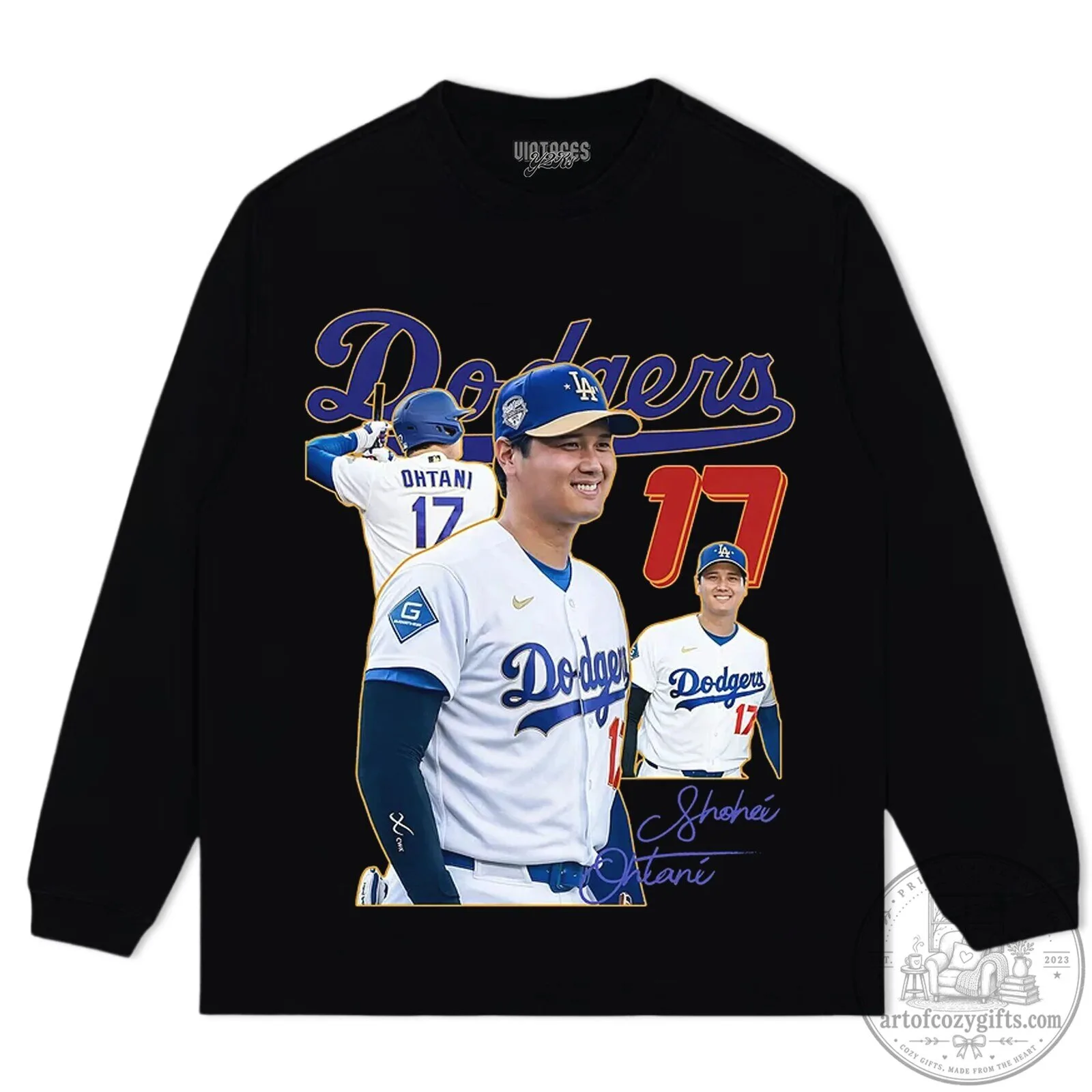 Los Angeles Dodgers Graphic T-Shirt featuring Shohei Ohtani Baseball Design 14 Los Angeles Dodgers Graphic T-Shirt featuring Shohei Ohtani Baseball Design