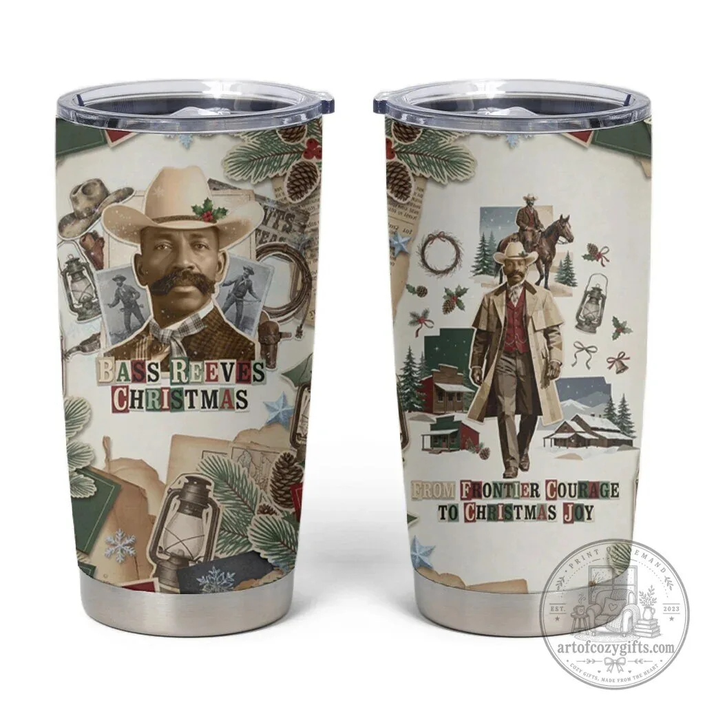 Bass Reeves Christmas Frontier Courage To Christmas Joy Tumbler