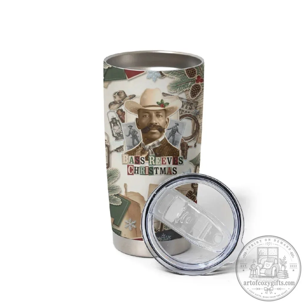 Bass Reeves Christmas Frontier Courage To Christmas Joy Tumbler 6 Bass Reeves Christmas Frontier Courage To Christmas Joy Tumbler