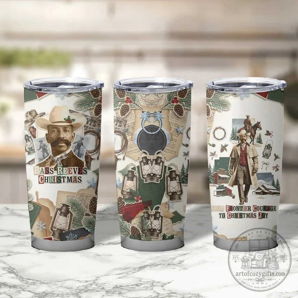 Bass Reeves Christmas Frontier Courage To Christmas Joy Tumbler 7 Bass Reeves Christmas Frontier Courage To Christmas Joy Tumbler