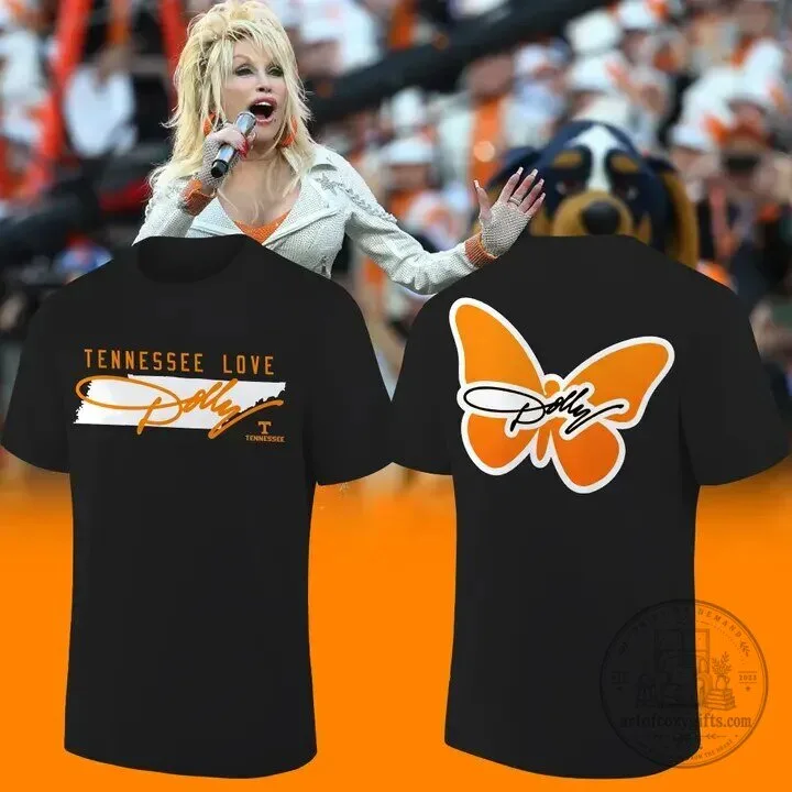 Tennessee Football Dolly Parton Country Music Fan T-Shirt