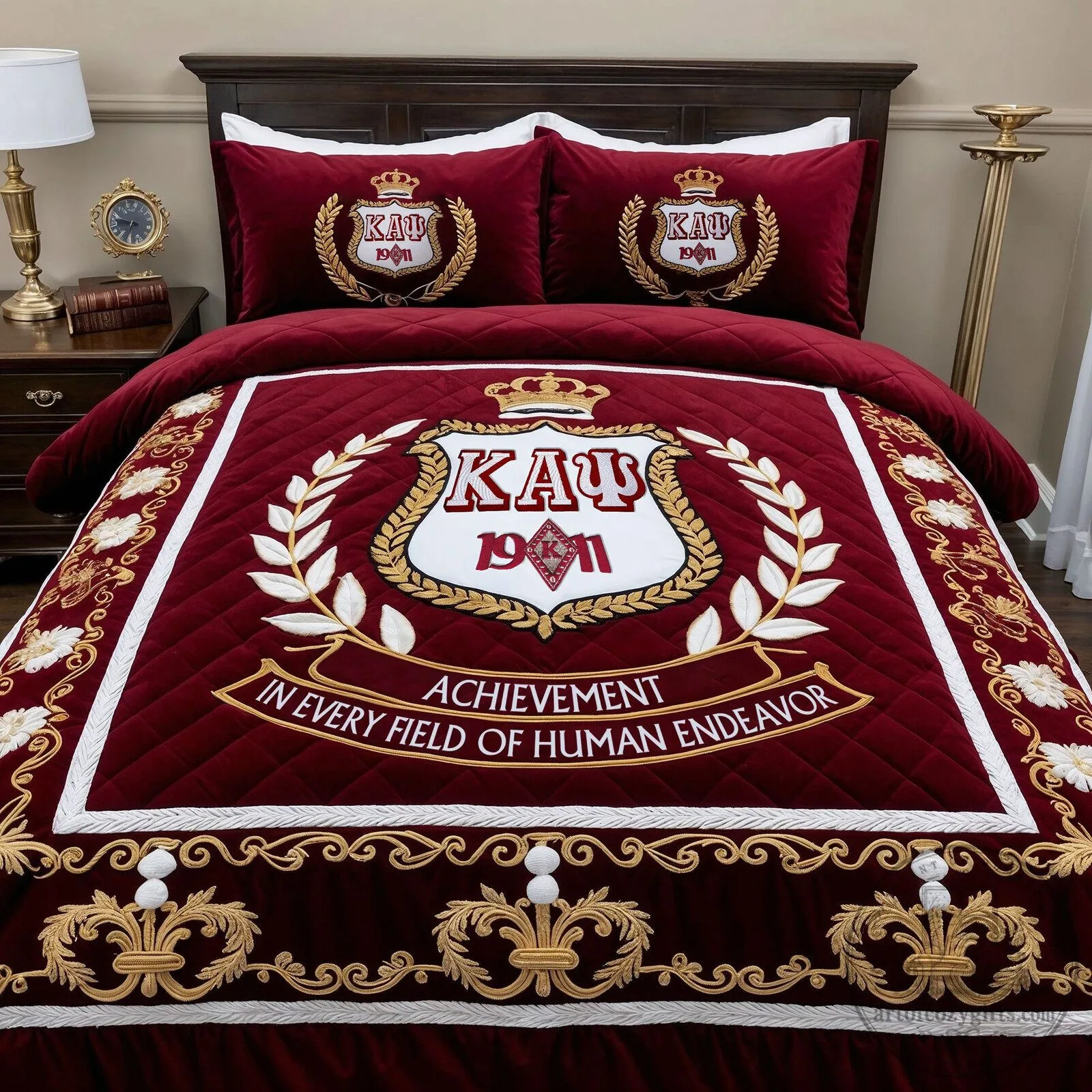 Kappa Alpha Psi Fraternity Achievement In Every Field of Human Endeavor Bedding Set 1 Kappa Alpha Psi Fraternity Achievement In Every Field of Human Endeavor Bedding Set